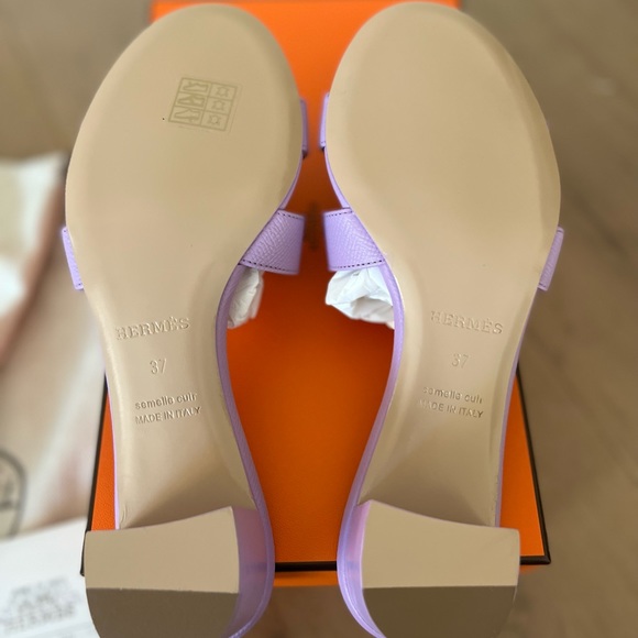 **NWT** HERMES Oasis in Epsom Violet Amethyste. - RARE - Picture 4 of 5